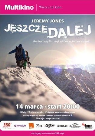 Premiera w „Jeremy Jones: Jeszcze dalej” w Multikinie
