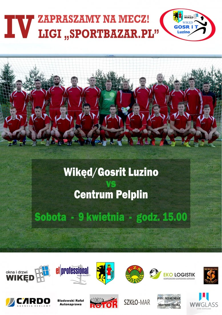 Centrum Pelplin przyjeżdża do Luzina