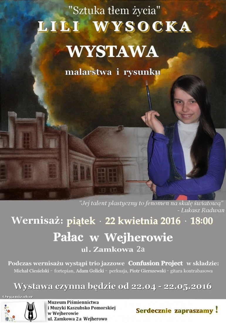 Wystawa 12-letniej artystki Lili Wysockiej