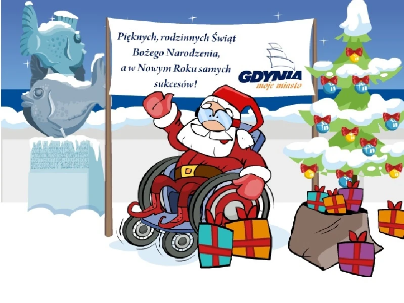 Gdyńskie kartki na święta