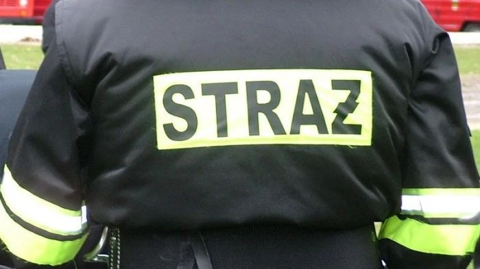 Spadł podnośnik razem z dwoma robotnikami