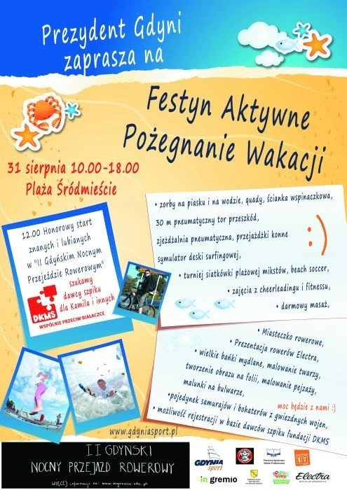 Aktywne pożegnanie wakacji w Gdyni