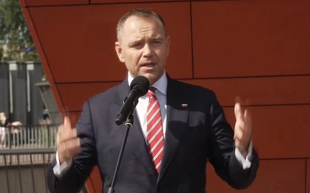 Prezydent RP Karol Nawrocki podczas wizyty w Gdańsku/kadr z nagrania Kancelarii Prezydenta RP 