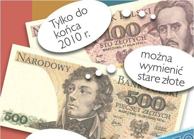 Upływa termin wymiany starych pieniędzy
