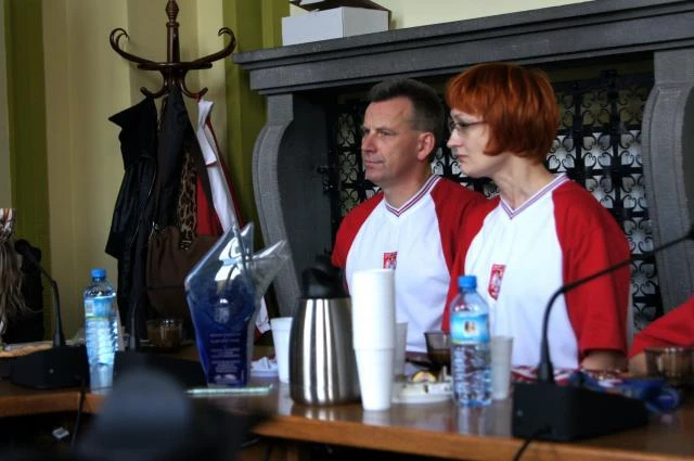 Wejherowscy tancerze u Marszałka Województwa Pomorskiego