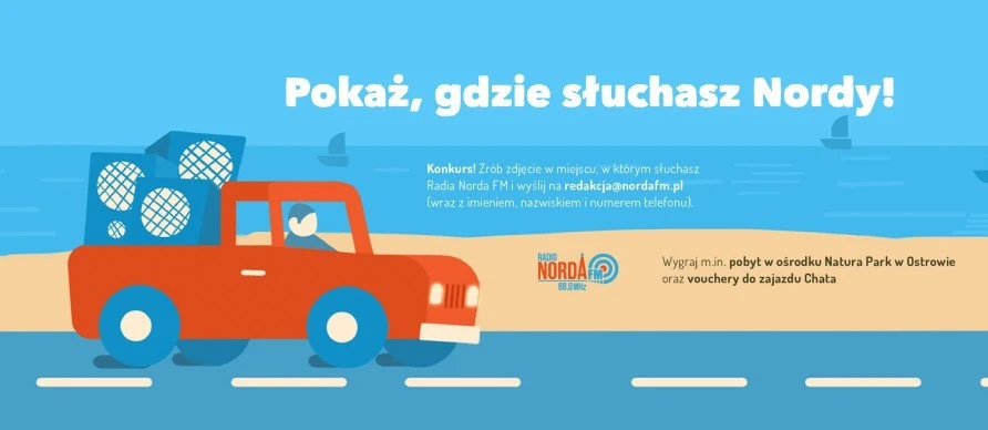 Pokaż, gdzie słuchasz Nordy i wygraj wakacje dla całej rodziny!