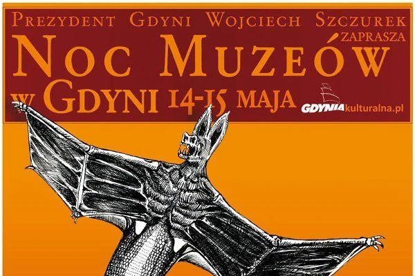 Gdyński nietoperz z rybim ogonem zaprasza nocą