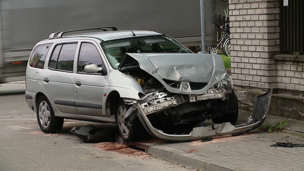 Kolizja Skody i Renault w Wejherowie