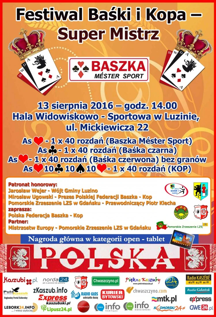 Luzino: Mistrzostwa Europy - Festiwal Baśki i Kopa
