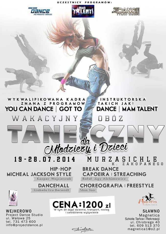 Wygraj taneczną przygodę z najlepszymi tancerzami w kraju!