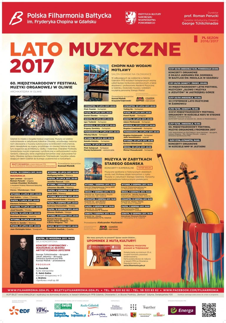 Wakacje z Filharmonią Bałtycką