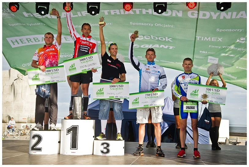 Zwycięzca Tour de Pologne w gdyńskim triathlonie