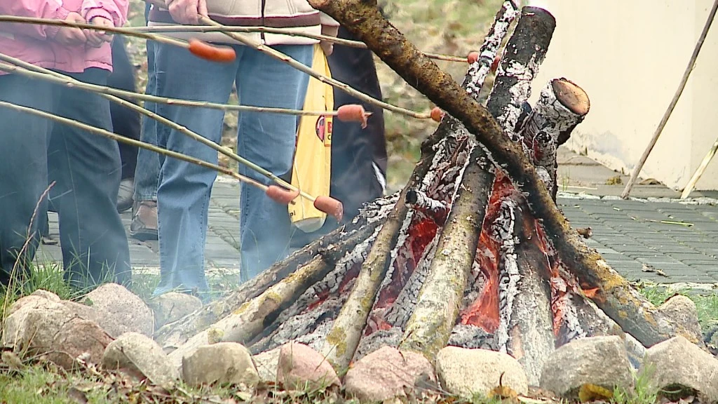 Spędzali dzień razem z dziećmi
