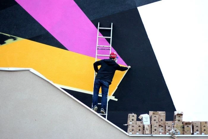 Mural przy ul. Żeromskiego 18 - fot. jckob/UM GDynia