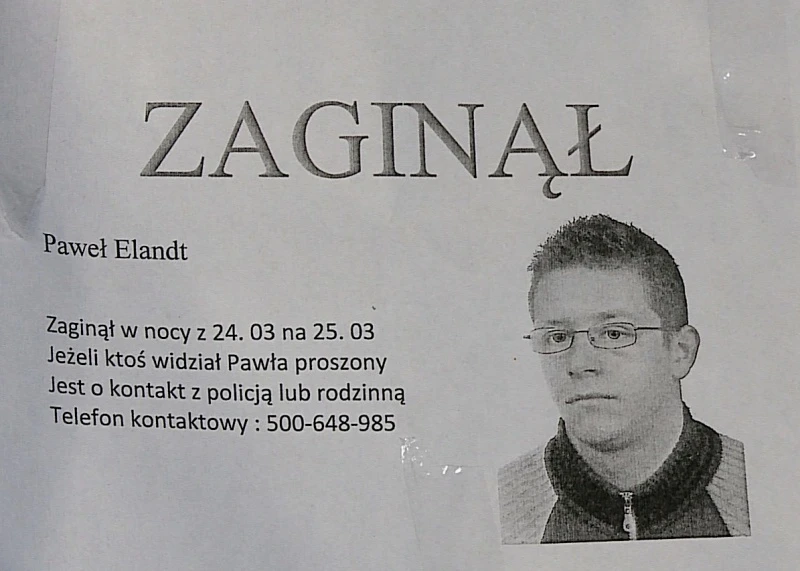 Paweł Elandt nie żyje