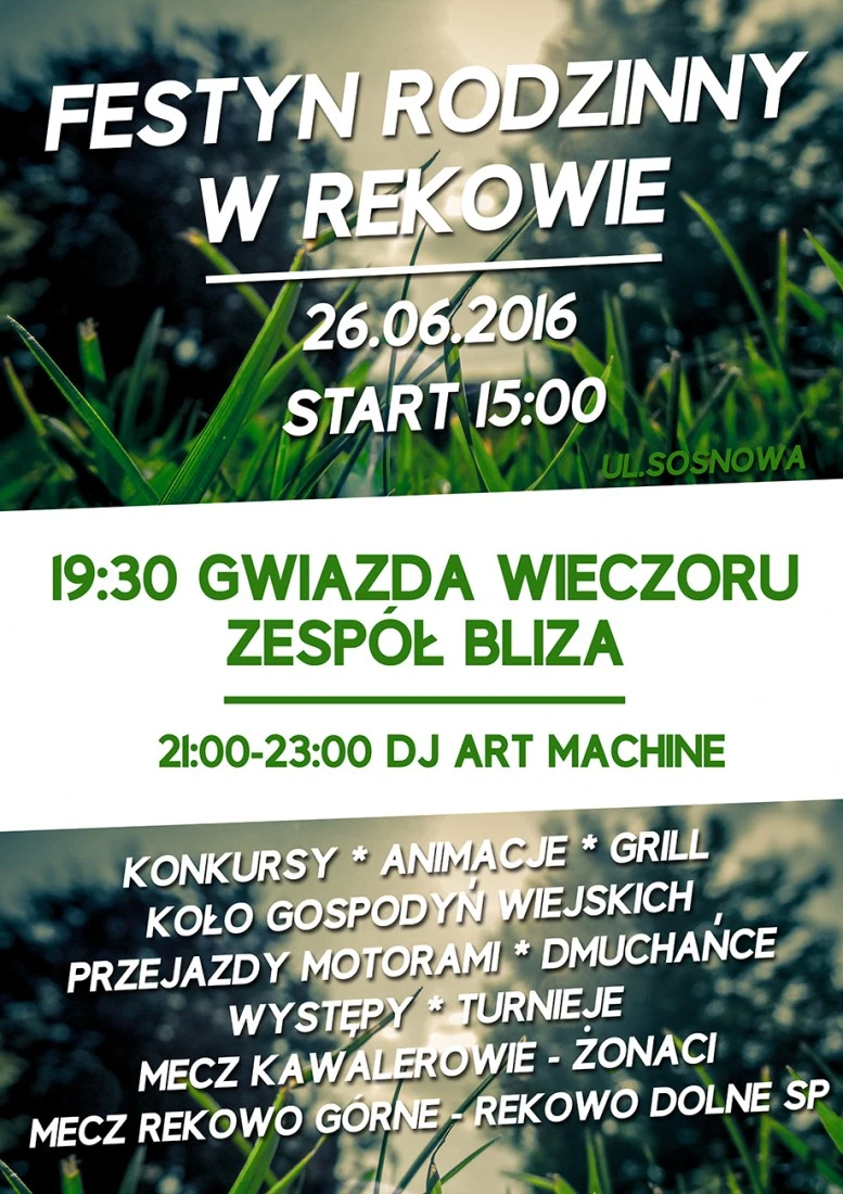 Festyn Rodzinny w Rekowie