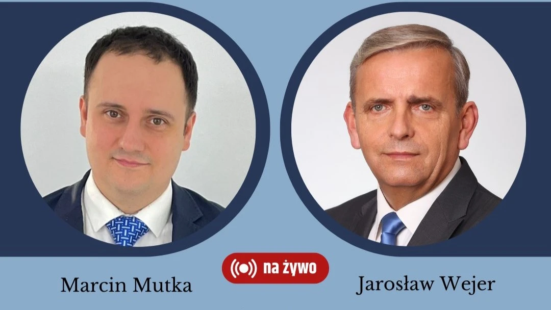 Debata wyborcza kandydatów na wójta gminy Luzino - Jarosława Wejera i Marcina Mutki 