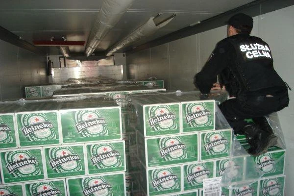 Kradziony „Heineken” na gdyńskim parkingu