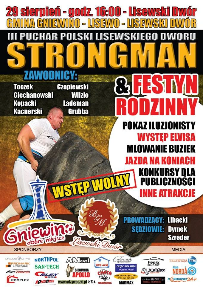 III Puchar Polski Strongman Lisewskiego Dworu