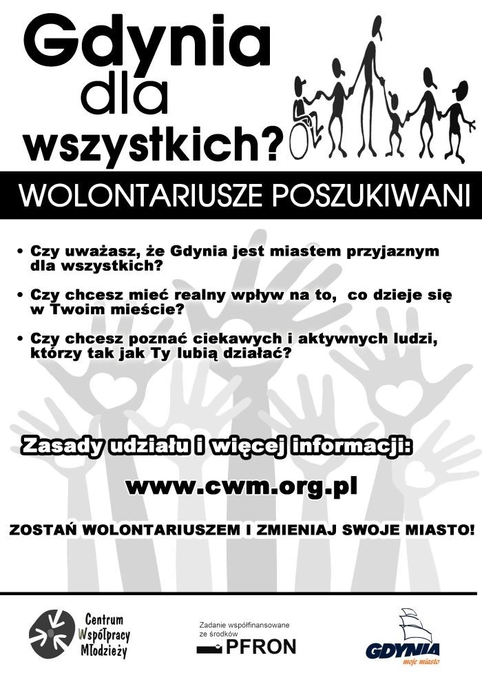 Gdynia poszukuje wolonatriuszy