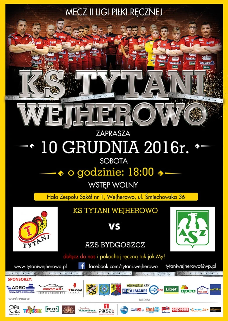 Tytani Wejherowo: Tylko zwycięstwo...