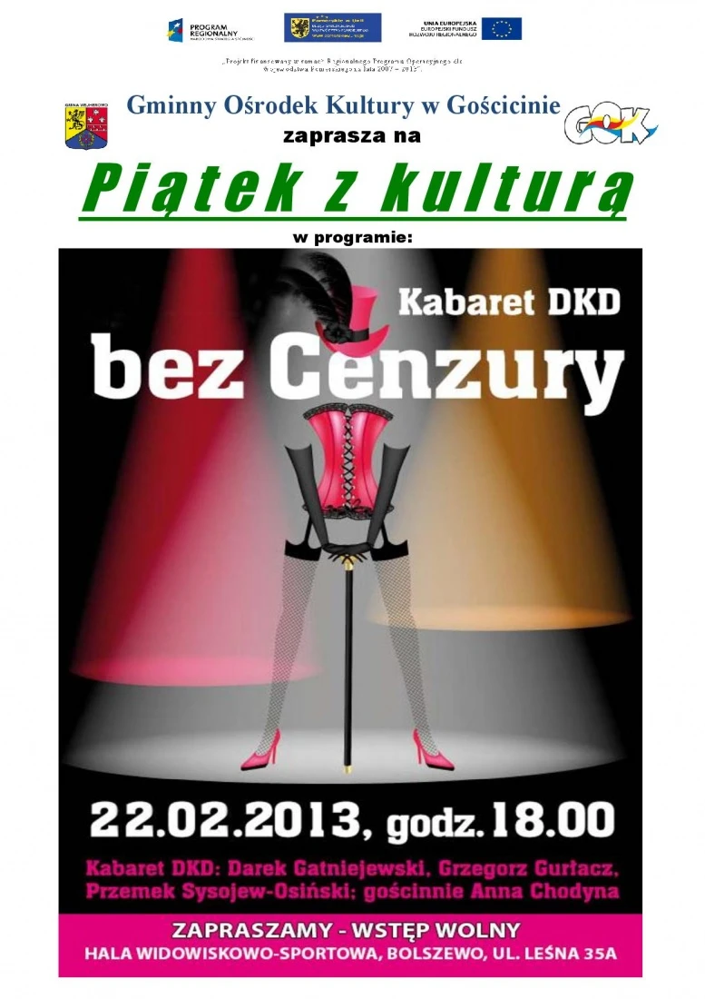 „Bez cenzury” z kabaretem DKD