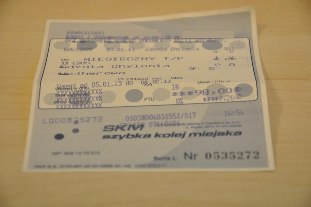 Od 1 lutego więcej za bilety SKM