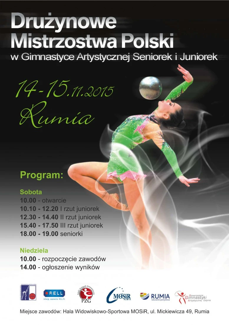 W Rumi spotkają się gimnastyczki z całej Polski