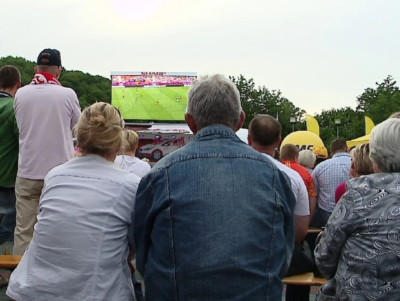 Mecz Hiszpania-Włochy w Czymanowie