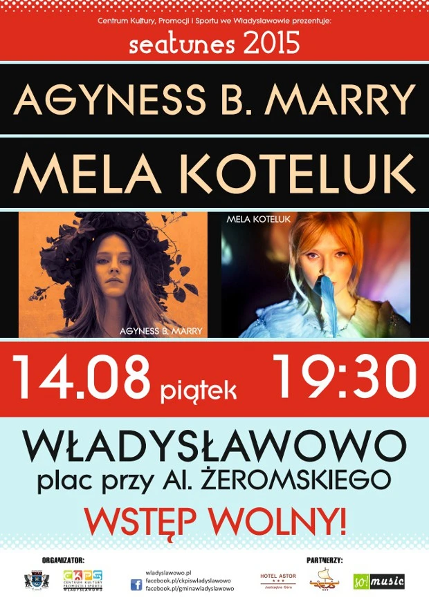 Mela Koteluk i Agyness B. Marry we Władysławowie