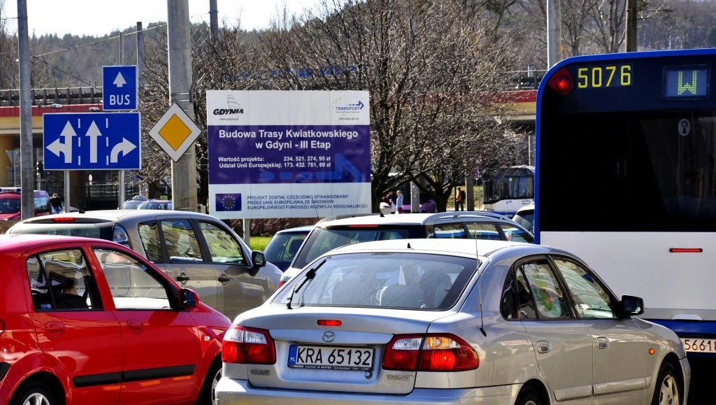 Koniec z utrudnieniami na gdyńskich drogach