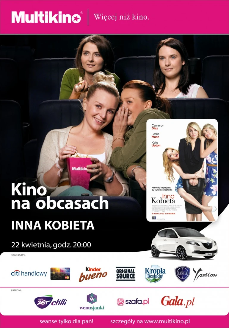 Konkurs! Wygraj bilety na „Kino na obcasach”