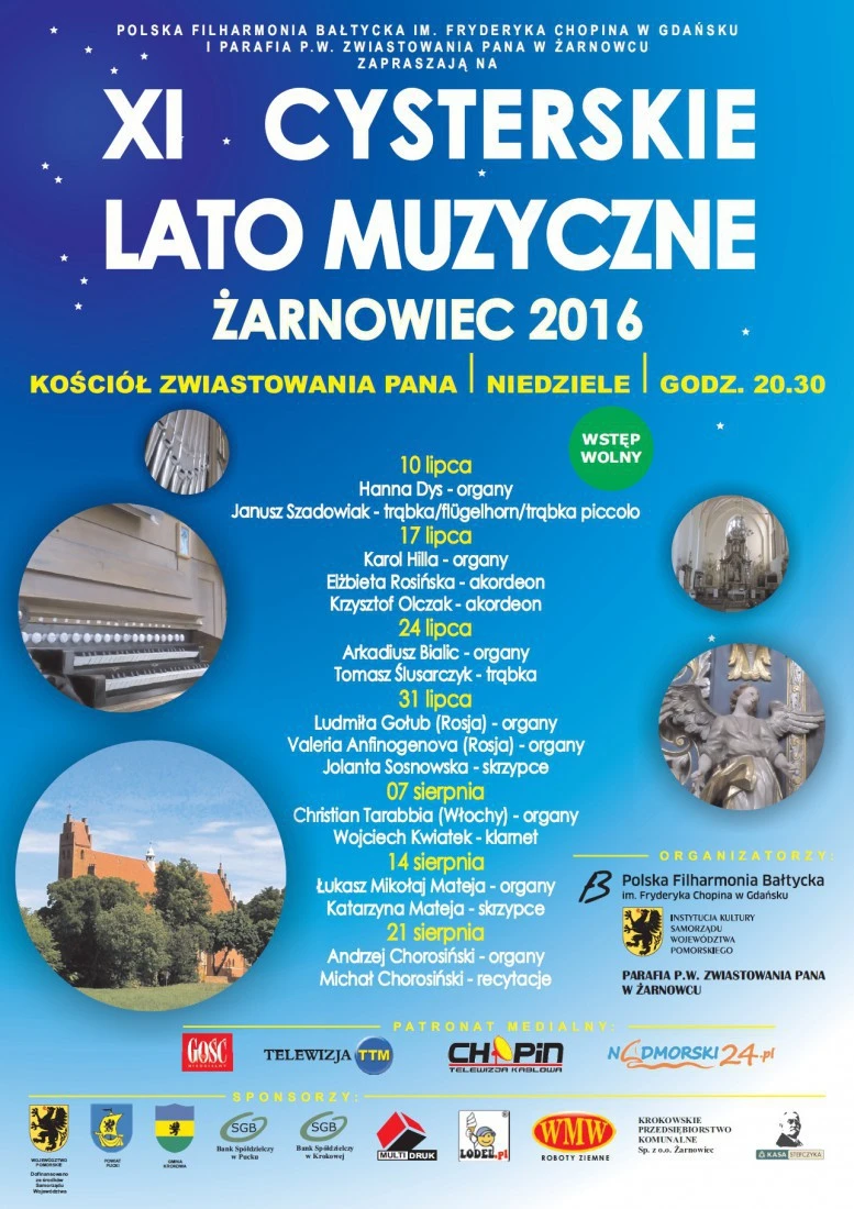 Żarnowiec: Trwa XI Cysterskie Lato Muzyczne