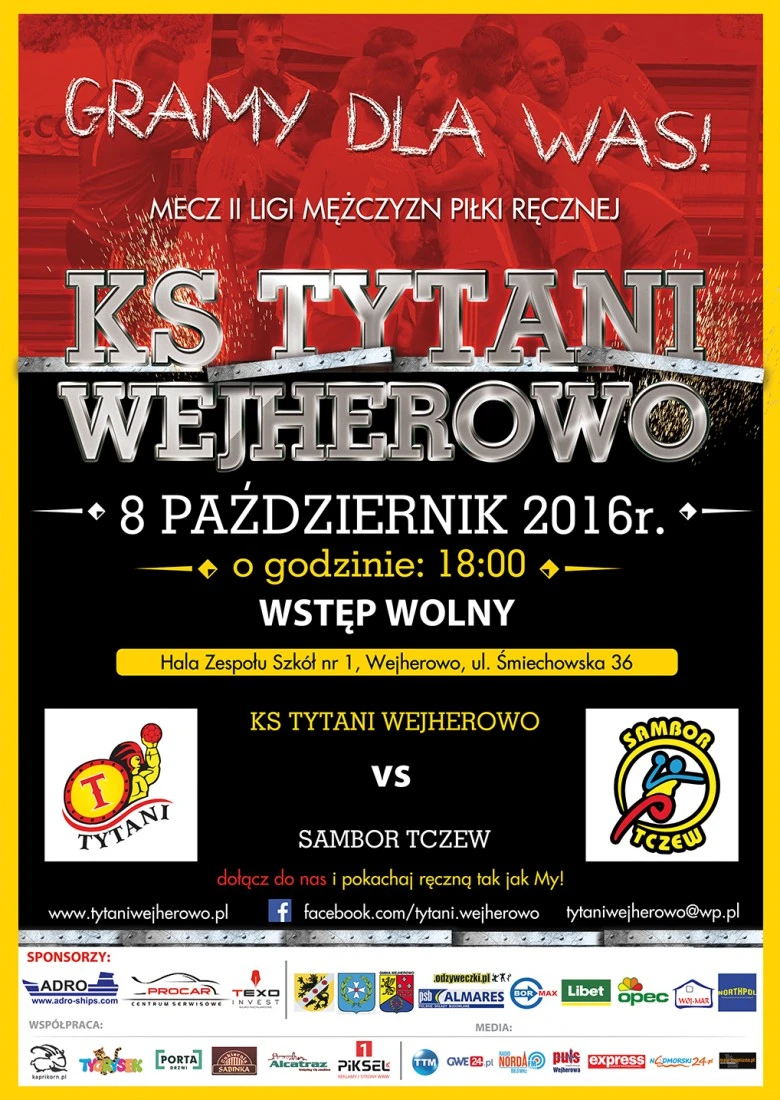Sambor Tczew na celowniku Tytanów