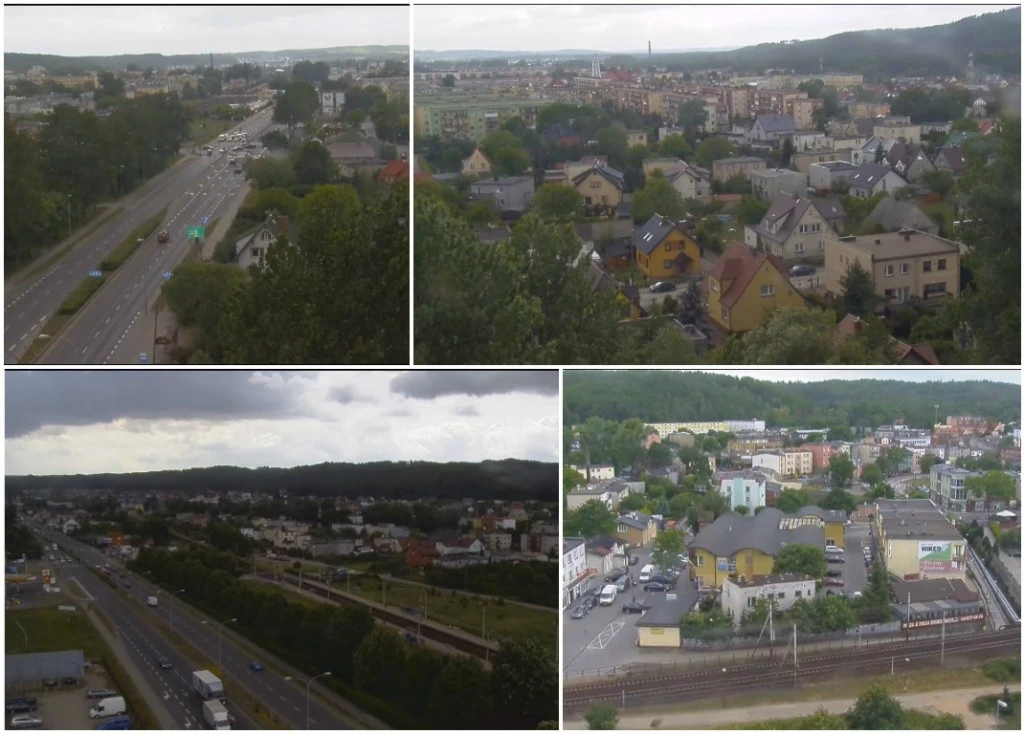 Dzięki tej kamerze zobaczysz panoramę Wejherowa