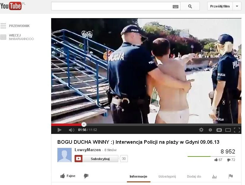 Interwencja gdyńskiej Policji. Jak ty oceniasz tę sytuację?