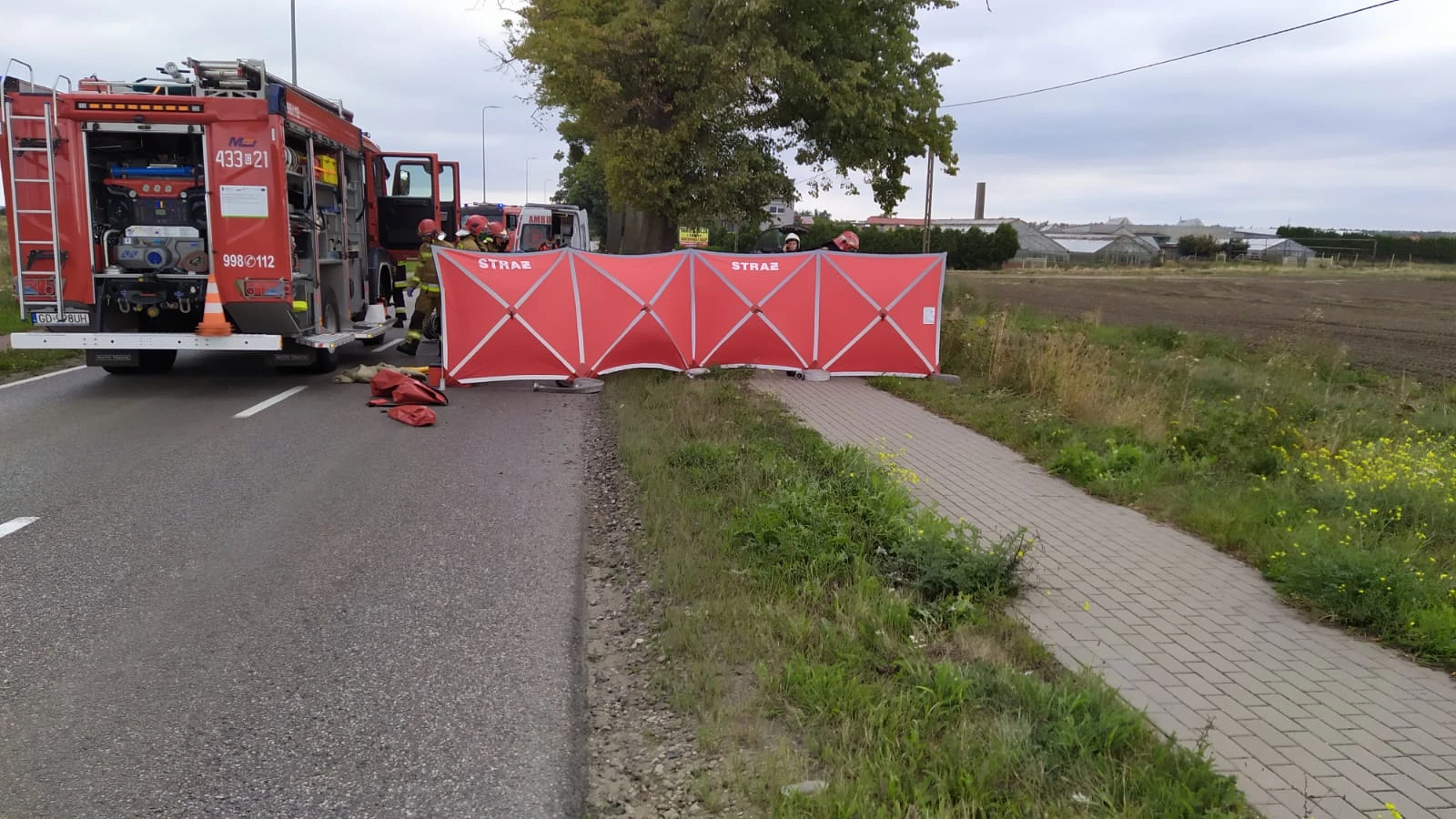 fot. Komenda Powiatowa Państwowej Straży Pożarnej w Pucku/Facebook