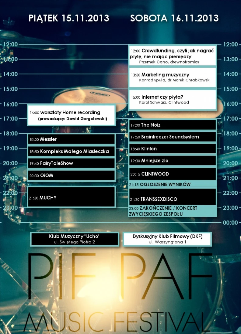Pif Paf Music Festival tym razem w Uchu