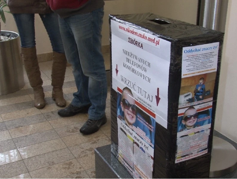 Telefon może pomóc Nikodemowi