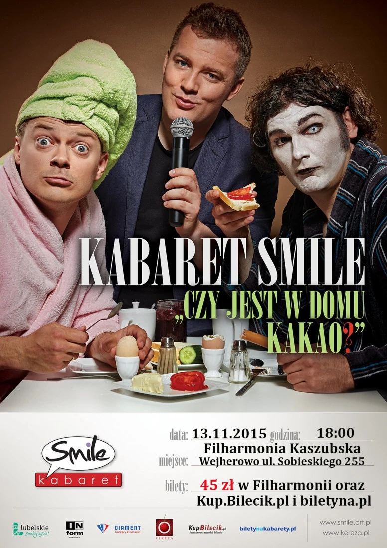 Kabaret Smile zagości w Wejherowie
