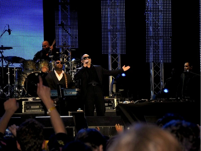 Pitbull otworzył Strefę Kibica w Gdańsku
