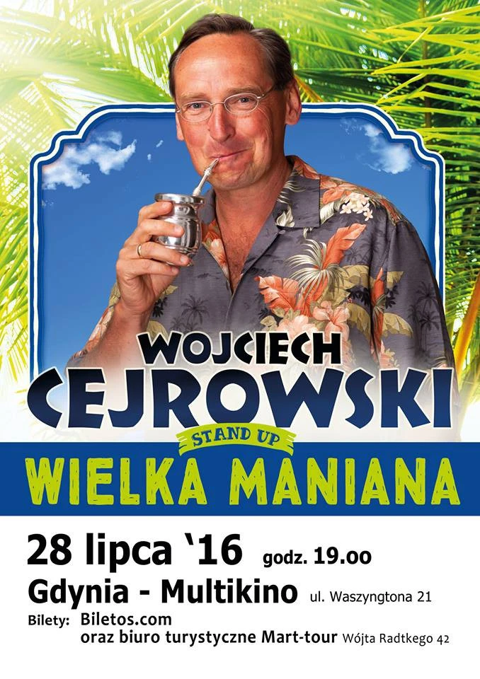 Wojciech Cejrowski i jego 'Wielka Maniana” w Gdyni