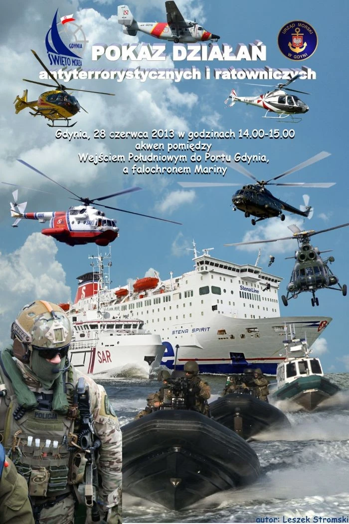 Akcja pokazowa: Stena Spirit opanowana przez terrorystów
