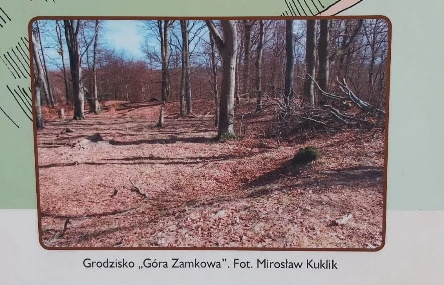 źródło: tablica informacyjna/fot. Mirosław Kuklik