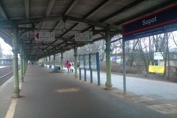 Sopot: Utrudnienia na peronie