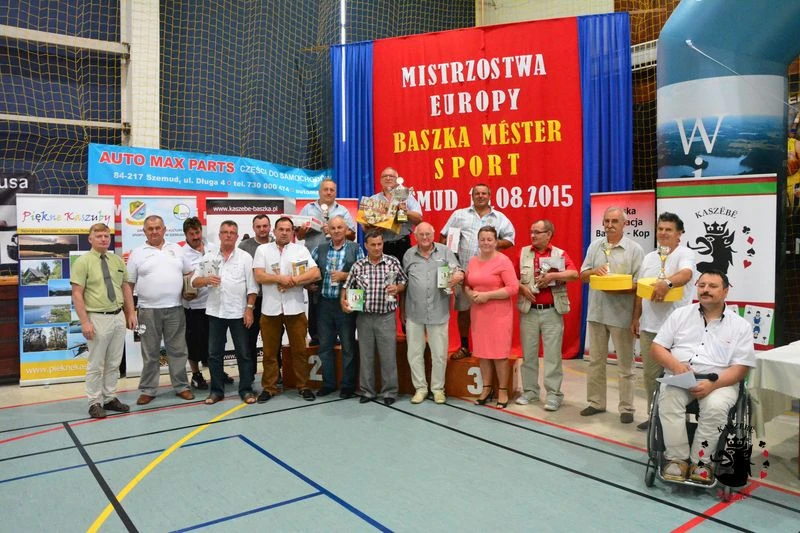 Kazimierz Kwidziński Wicemistrzem Europy w Baśkę!