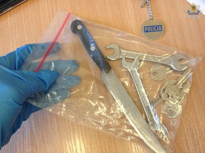 Policjanci zatrzymali włamywacza