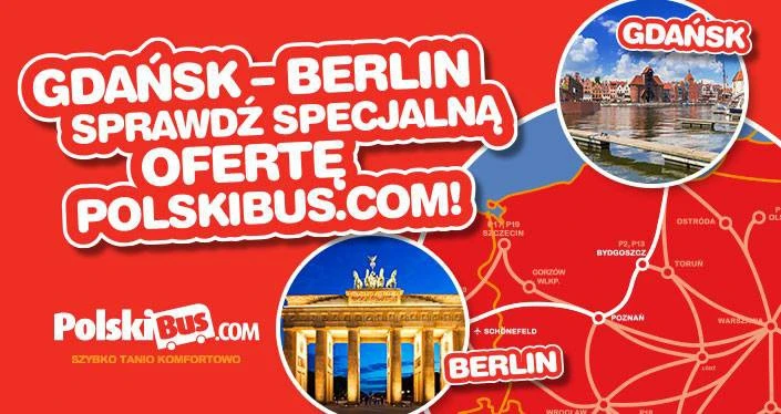 Z Gdańska do Berlina autokarem Polski Bus