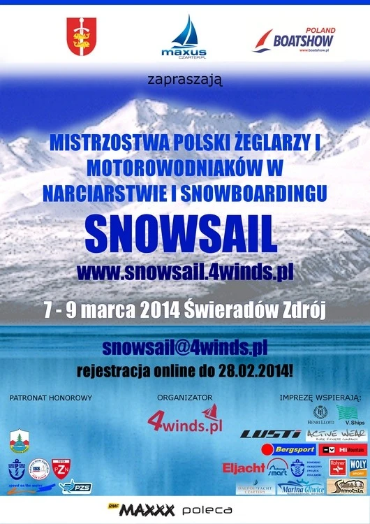Żeglarze zapraszają na... narty