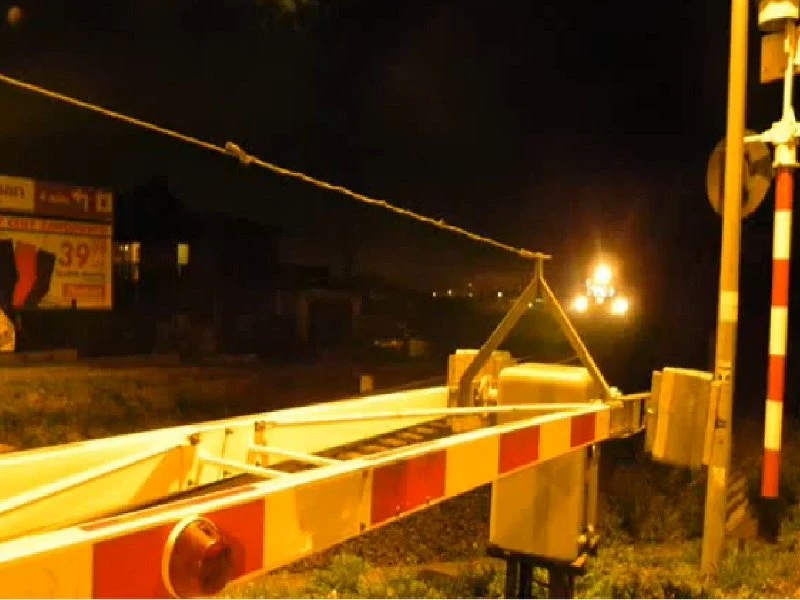 Wypadek kolejowy w Redzie na ulicy Puckiej